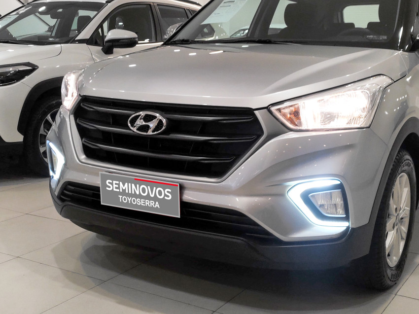 baixa km! - hyundai creta action 1.6  flex automatico