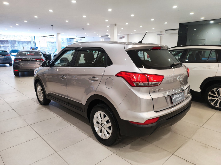 baixa km! - hyundai creta action 1.6  flex automatico