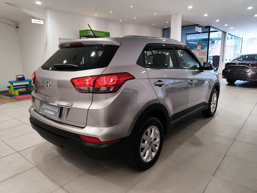 baixa km! - hyundai creta action 1.6  flex automatico