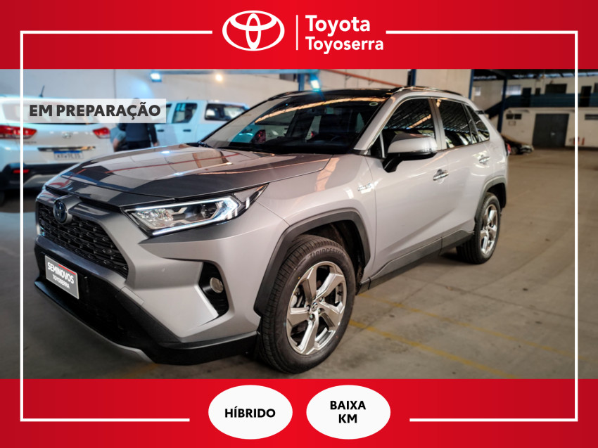 baixa km! - toyota rav4 2.5 sx connect 4x4 automatico (hibrido)