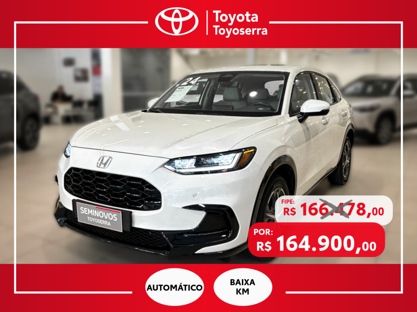 baixa km! - honda zr-v touring 2.0 automatico baixa km! - honda zr-v touring 2.0 automatico