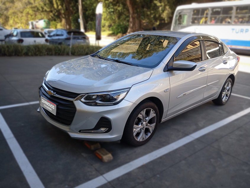 baixa km! - chevrolet onix sed. plus prem. 1.0  tb flex automatico