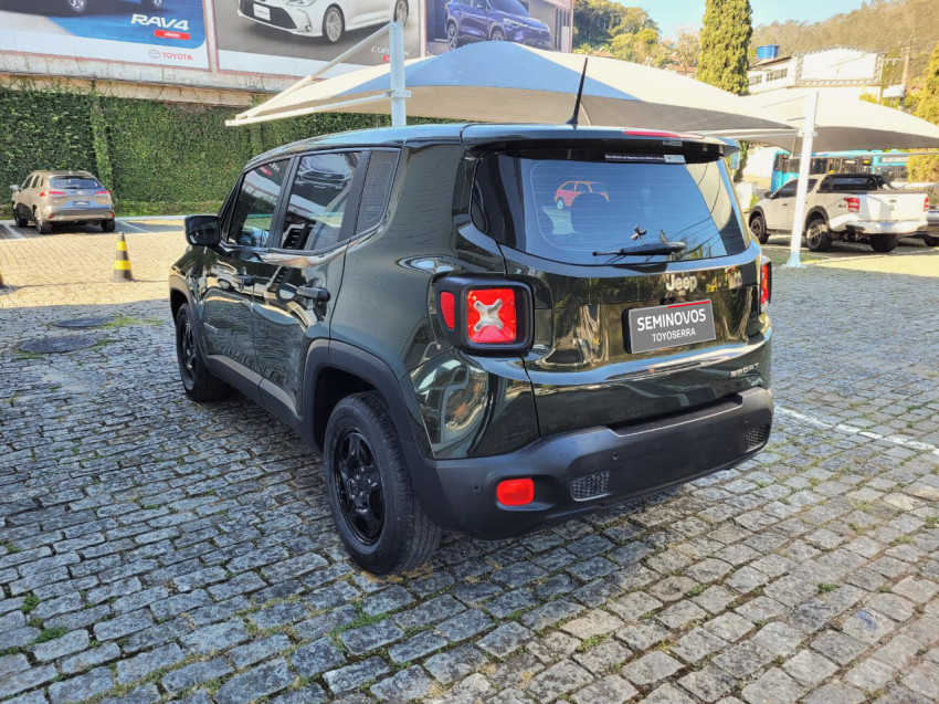 baixa km! - jeep renegade1.8 4x2 flex  automatico