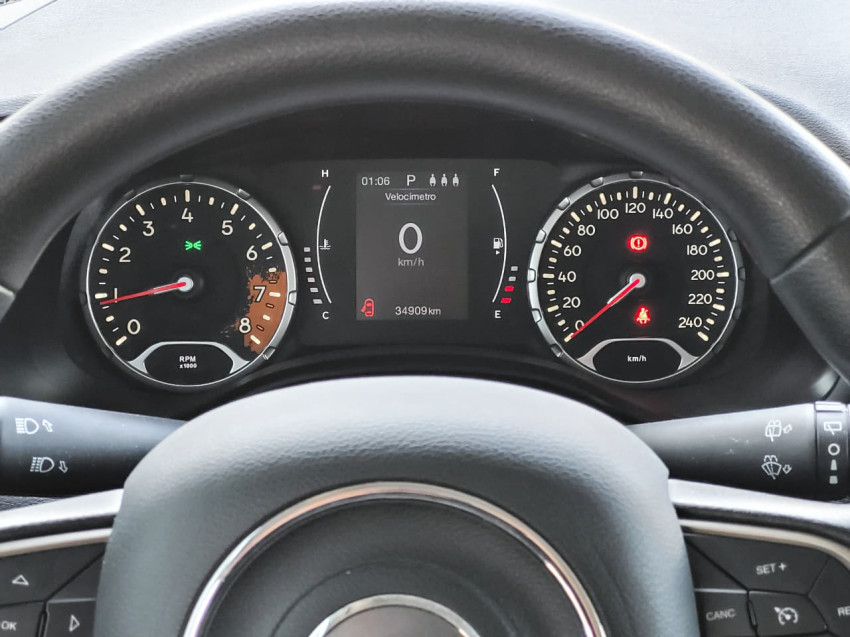baixa km! - jeep renegade1.8 4x2 flex  automatico