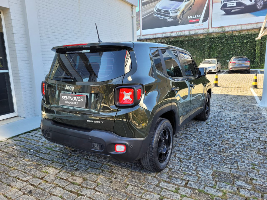 baixa km! - jeep renegade1.8 4x2 flex  automatico