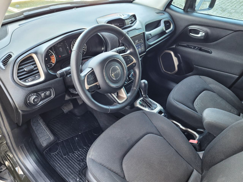 baixa km! - jeep renegade1.8 4x2 flex  automatico