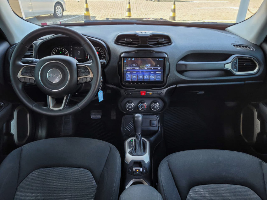 baixa km! - jeep renegade1.8 4x2 flex  automatico
