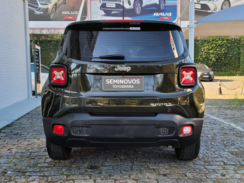 baixa km! - jeep renegade1.8 4x2 flex  automatico