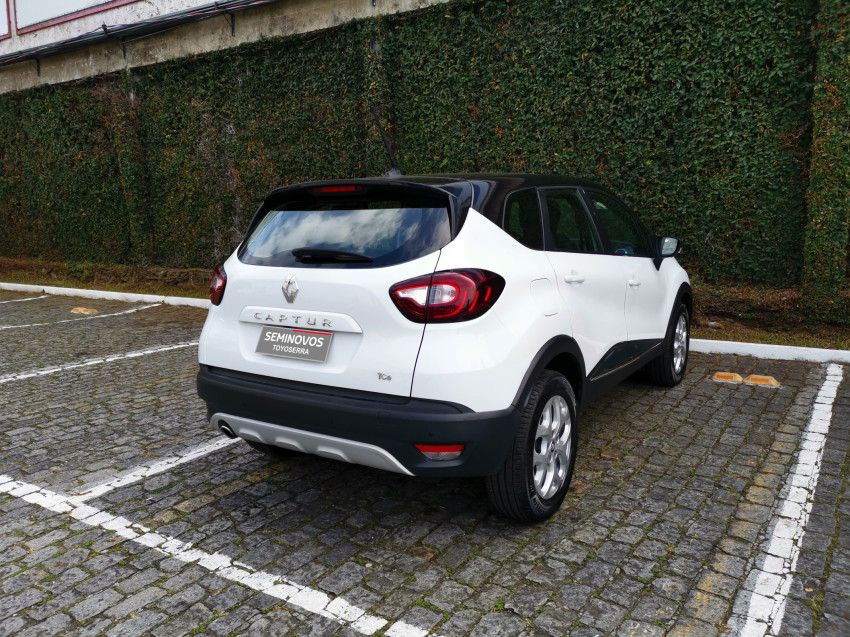 baixa km! - renault captur zen 1.3 tb  flex automatico