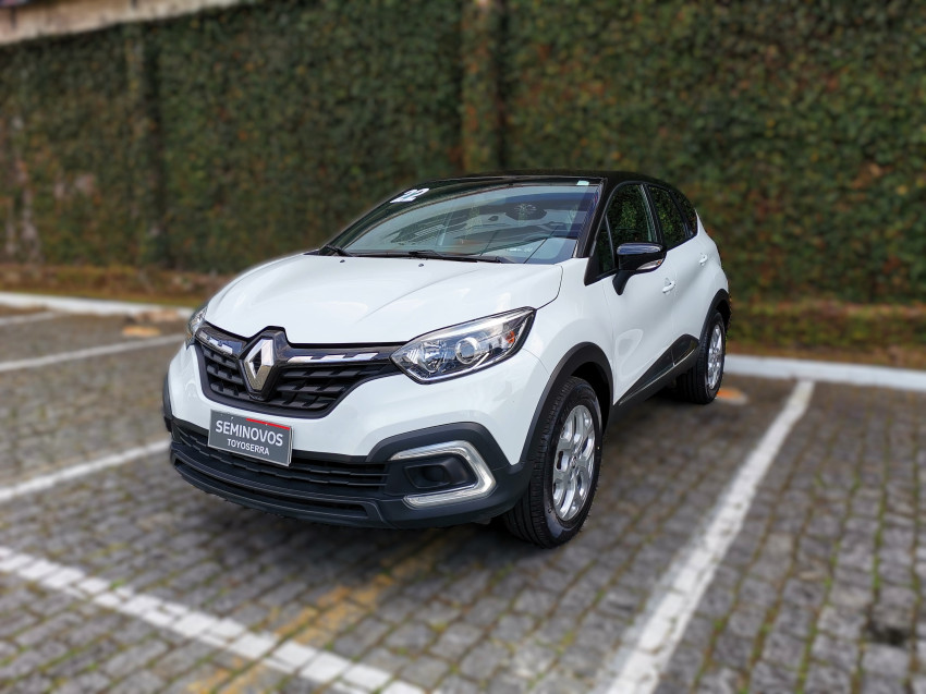 baixa km! - renault captur zen 1.3 tb  flex automatico