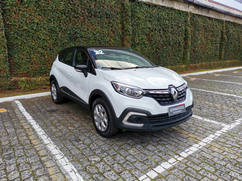 baixa km! - renault captur zen 1.3 tb  flex automatico