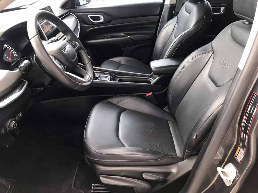 baixa km! - jeep compass long. t270 1.3 tb 4x2 flex automatico