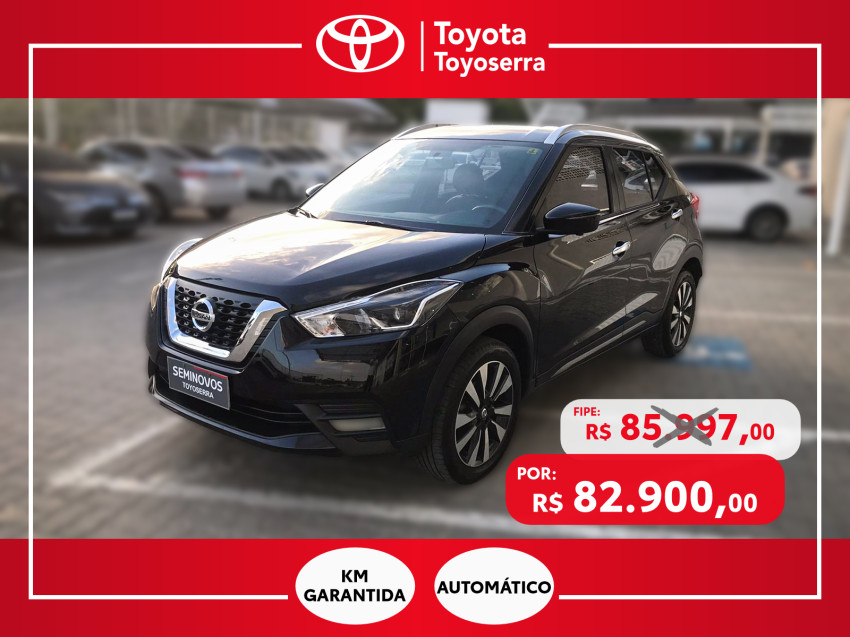 baixa km! - nissan kicks sl 1.6  flexstar automatico