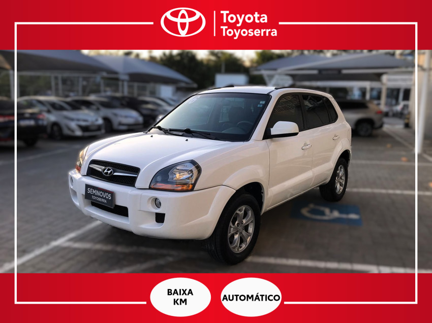 baixa km! - hyundai tucson 2.0  flex automatico