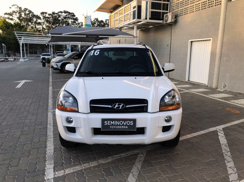 baixa km! - hyundai tucson 2.0  flex automatico