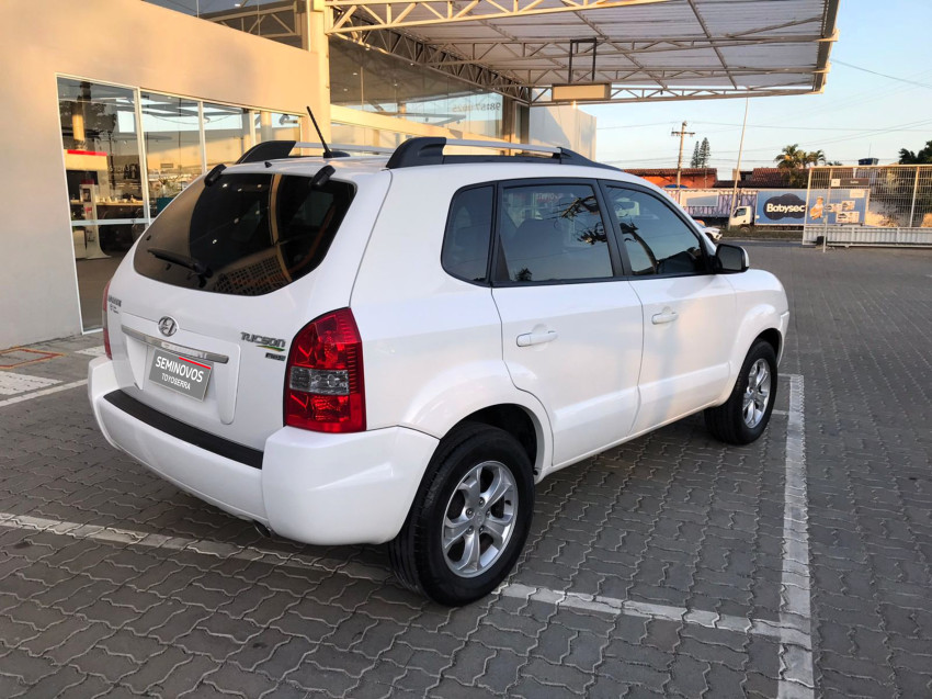 baixa km! - hyundai tucson 2.0  flex automatico