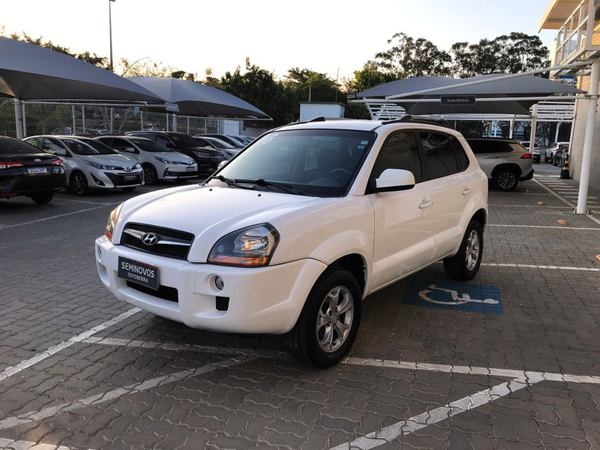 baixa km! - hyundai tucson 2.0  flex automatico