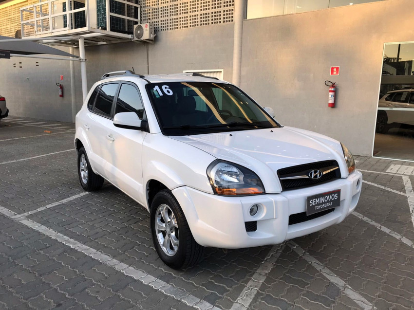 baixa km! - hyundai tucson 2.0  flex automatico