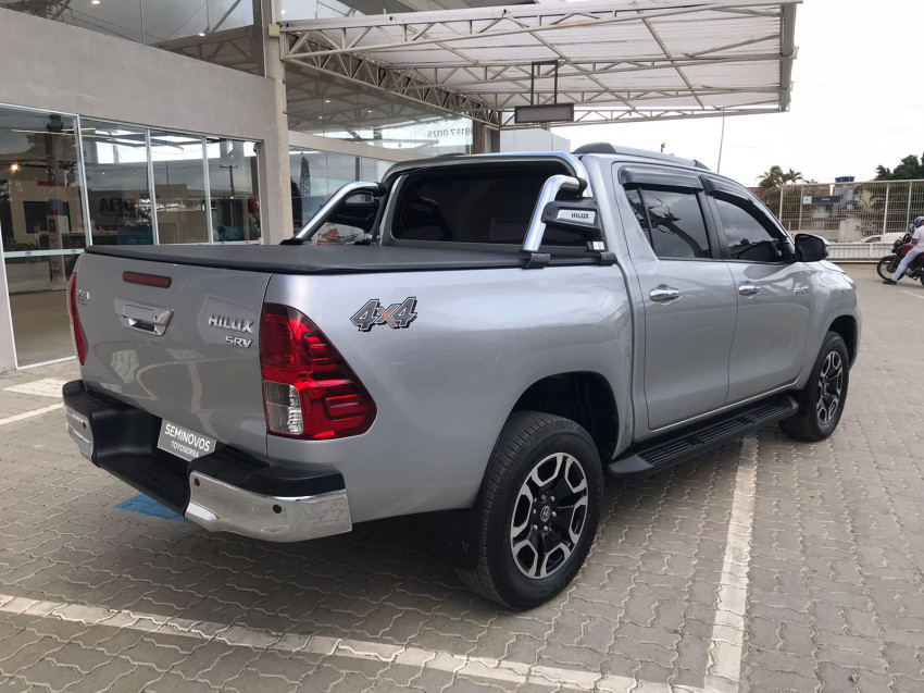 baixa km! - toyota hilux cd srv 4x4 2.8  diesel automatico