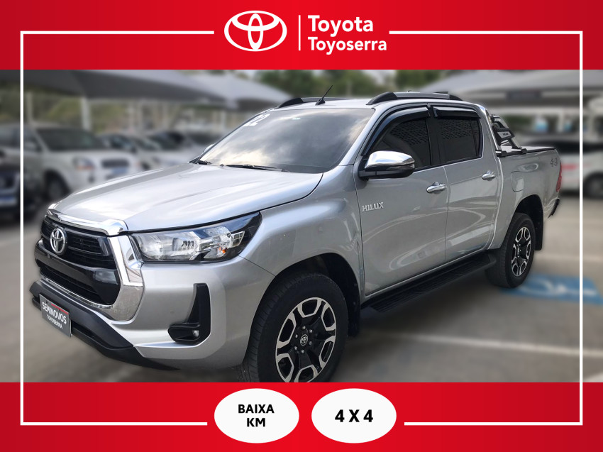 baixa km! - toyota hilux cd srv 4x4 2.8  diesel automatico