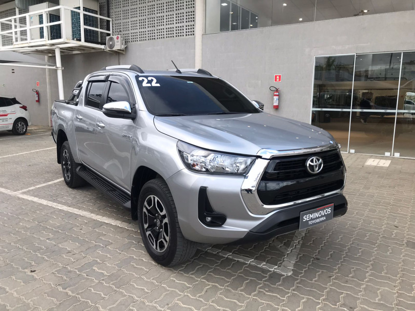 baixa km! - toyota hilux cd srv 4x4 2.8  diesel automatico