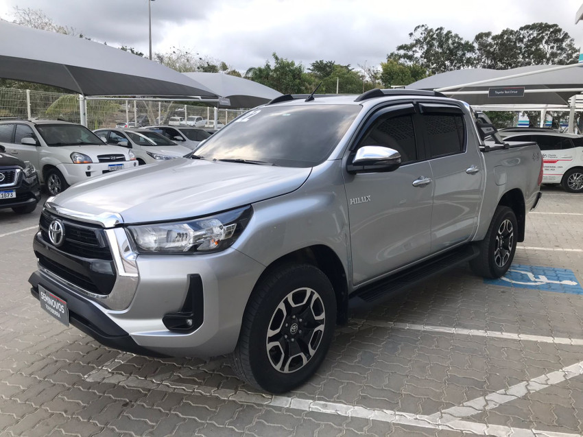 baixa km! - toyota hilux cd srv 4x4 2.8  diesel automatico