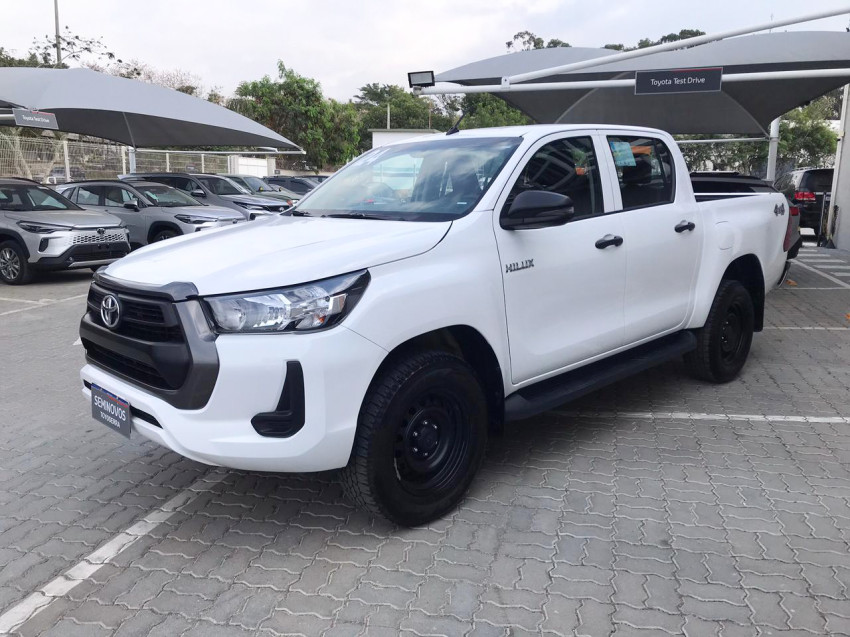 baixa km! - toyota hilux cd 4x4 2.8  diesel automatico