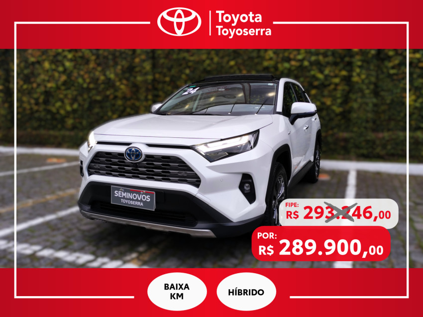baixa km! - toyota rav4 2.5 sx connect 4x4 automatico (hibrido) baixa km! - toyota rav4 2.5 sx connect 4x4 automatico (hibrido)