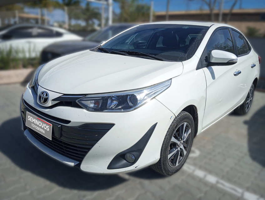 baixa km! - toyota yaris xls sedan 1.5 flex  automatico