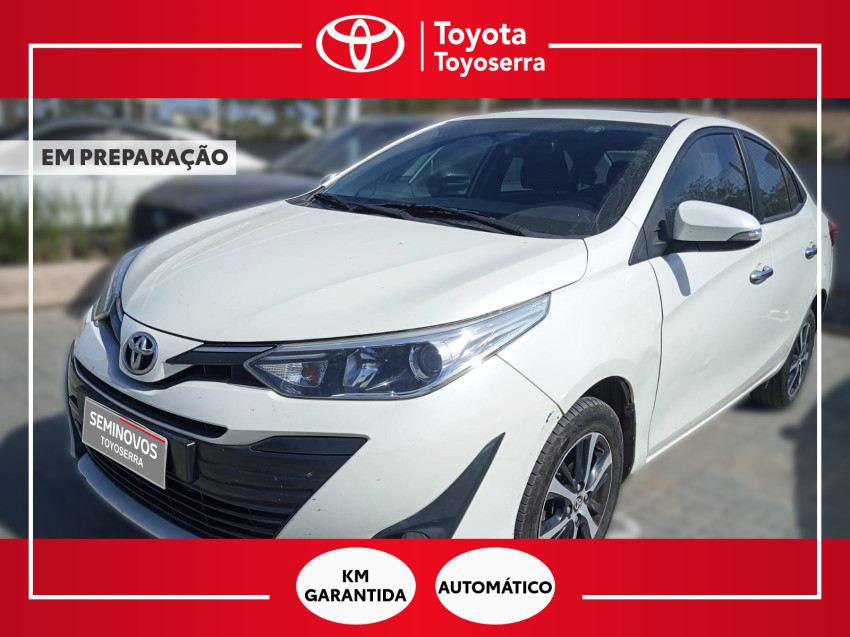 baixa km! - toyota yaris xls sedan 1.5 flex  automatico