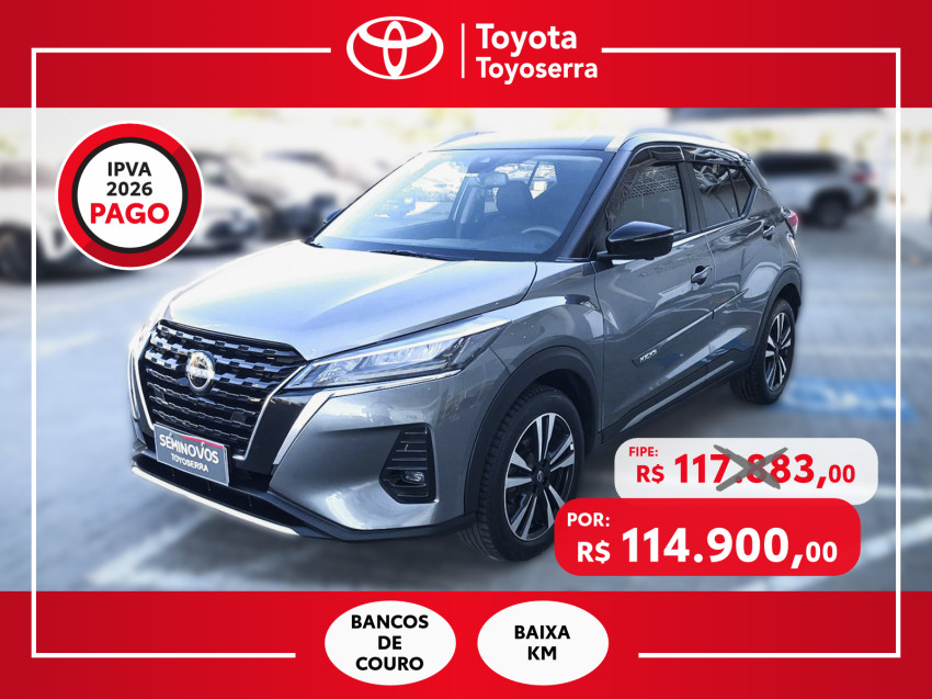 nissan kicks exclusive 1.6  flex automatico