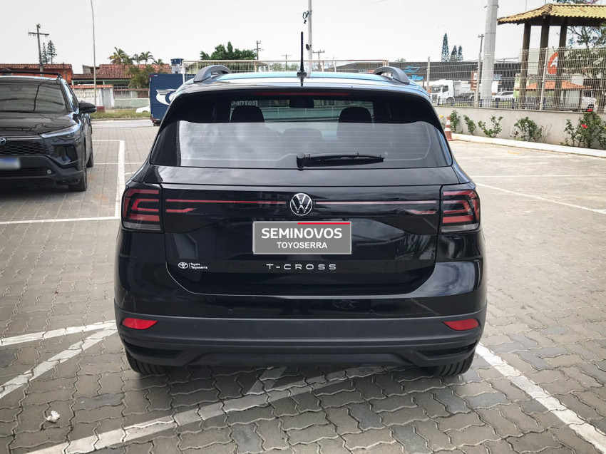 baixa km! - volkswagen t-cross sense 1.0 tsi flex  automatico