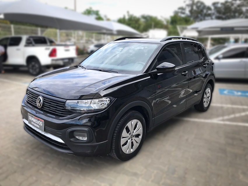 baixa km! - volkswagen t-cross sense 1.0 tsi flex  automatico