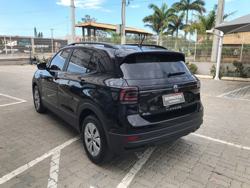 baixa km! - volkswagen t-cross sense 1.0 tsi flex  automatico