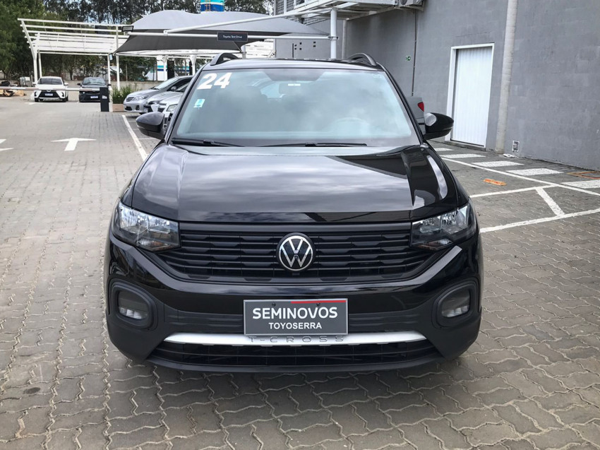 baixa km! - volkswagen t-cross sense 1.0 tsi flex  automatico