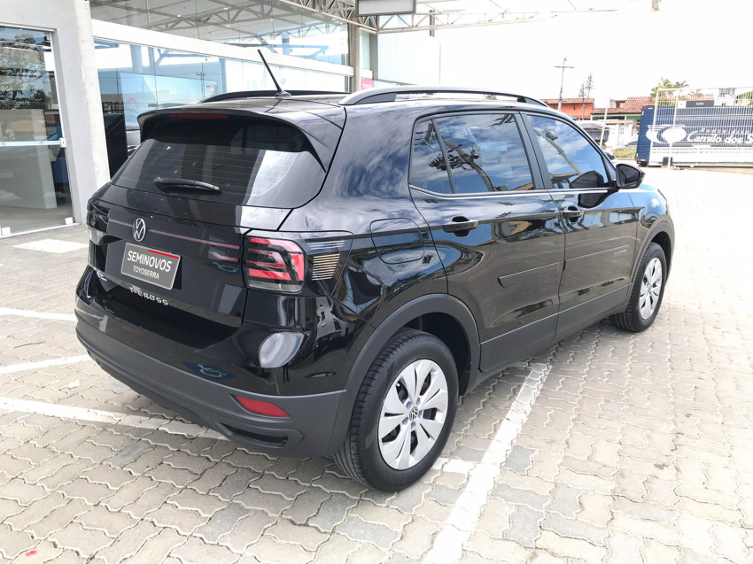 baixa km! - volkswagen t-cross sense 1.0 tsi flex  automatico