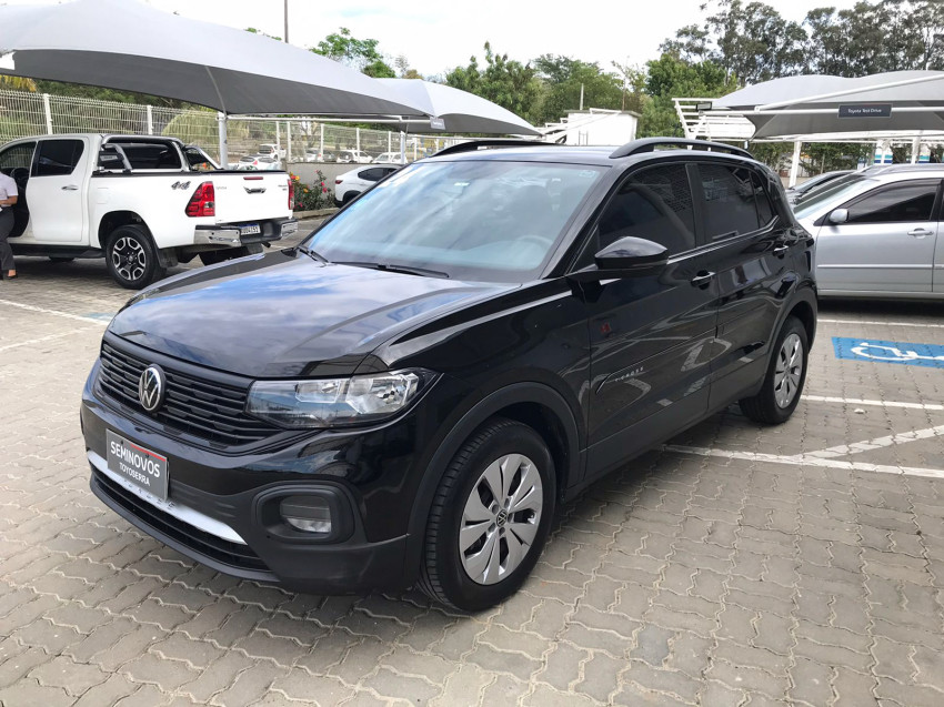 baixa km! - volkswagen t-cross sense 1.0 tsi flex  automatico