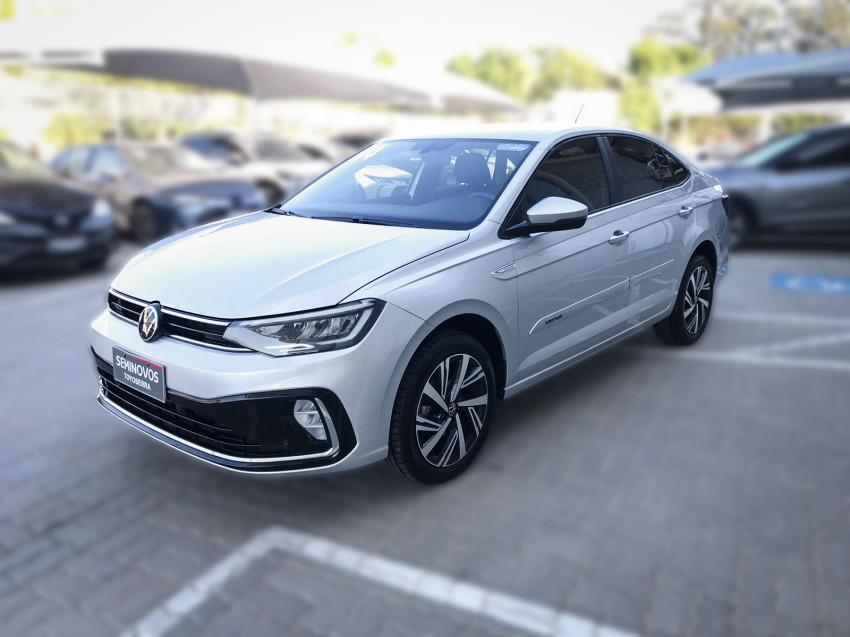 baixa km! - volkswagen virtus highline 200 tsi 1.0 flex  automatico