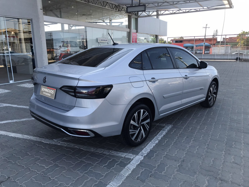 baixa km! - volkswagen virtus highline 200 tsi 1.0 flex  automatico