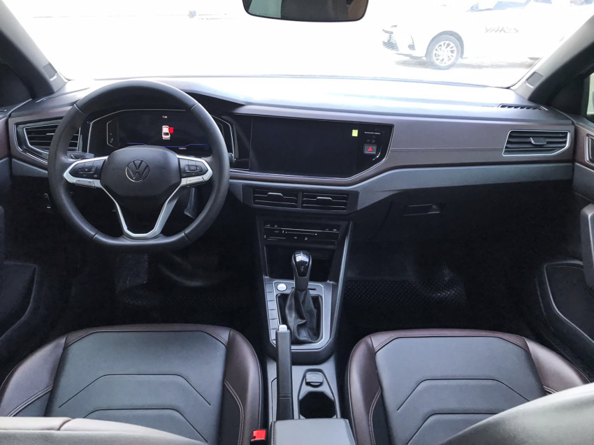 baixa km! - volkswagen virtus highline 200 tsi 1.0 flex  automatico