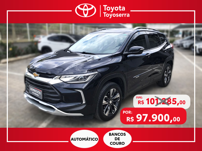 baixa km! - chevrolet tracker premier 1.2 turbo  flex automatico