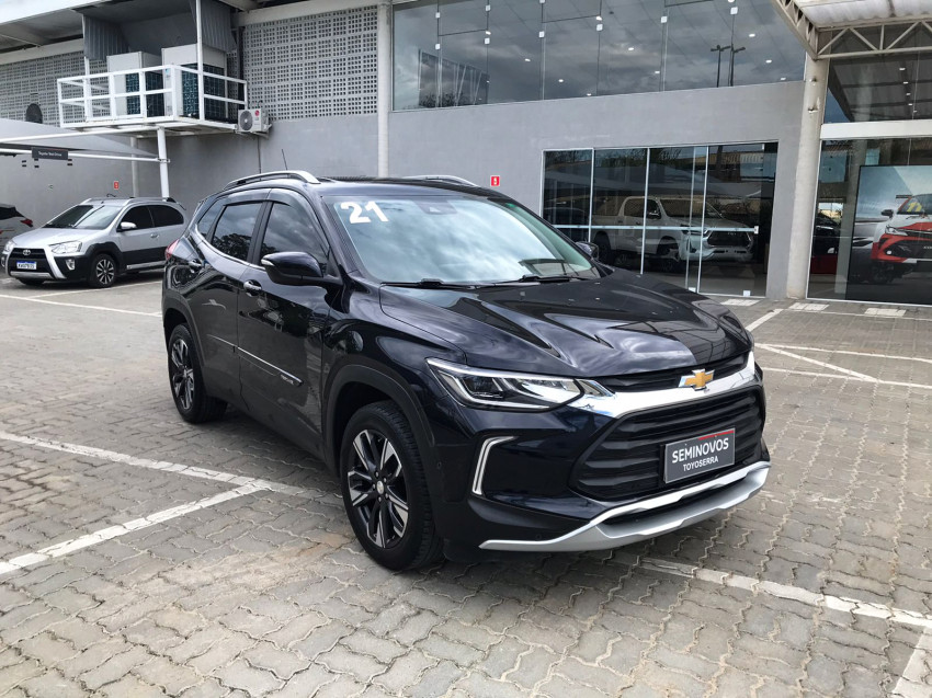 baixa km! - chevrolet tracker premier 1.2 turbo  flex automatico