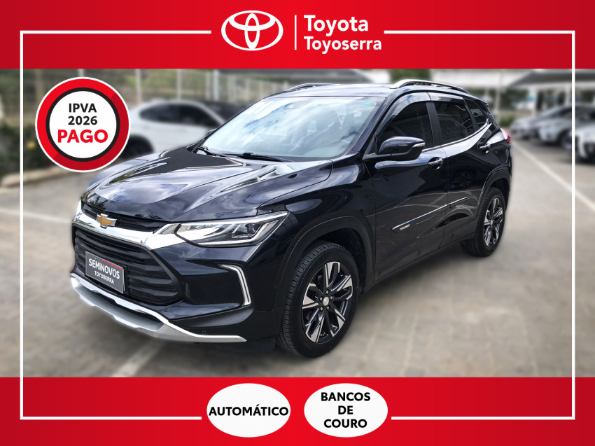 baixa km! - chevrolet tracker premier 1.2 turbo  flex automatico