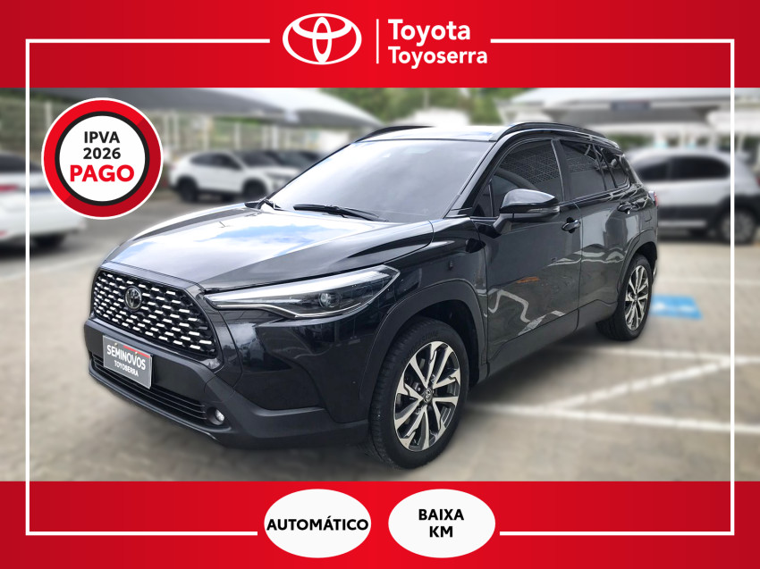 baixa km! - toyota corolla cross xre 2.0  flex automatico