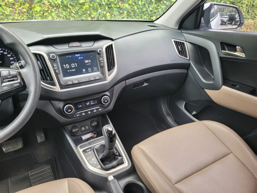 baixa km! - hyundai creta 1 million 1.6  flex automatico