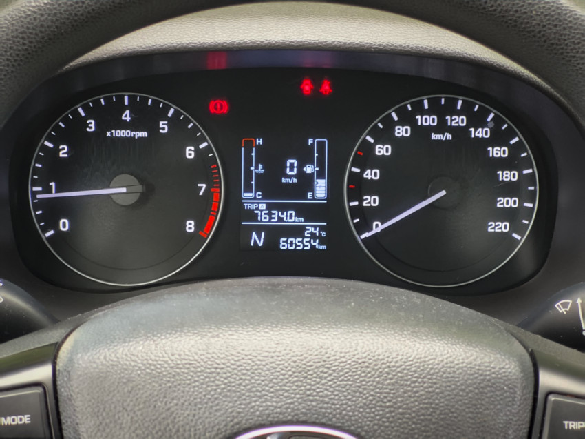 baixa km! - hyundai creta 1 million 1.6  flex automatico