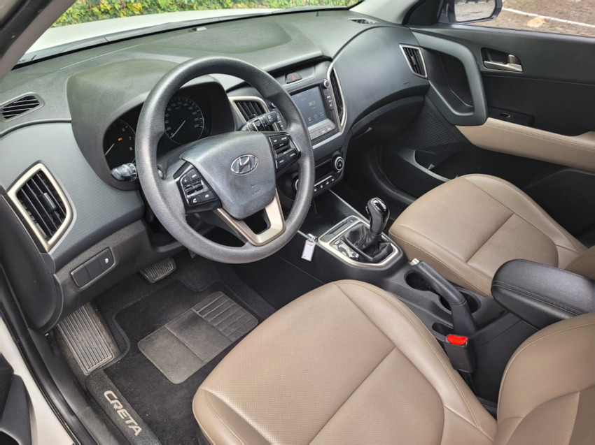 baixa km! - hyundai creta 1 million 1.6  flex automatico
