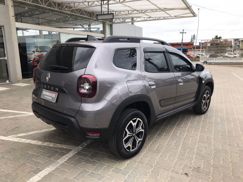 baixa km! - renault duster iconic 1.6  flex automatico