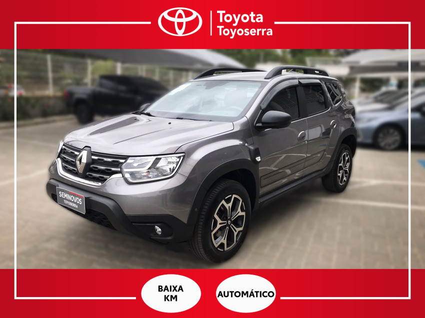 baixa km! - renault duster iconic 1.6 flex automatico baixa km! - renault duster iconic 1.6 flex automatico
