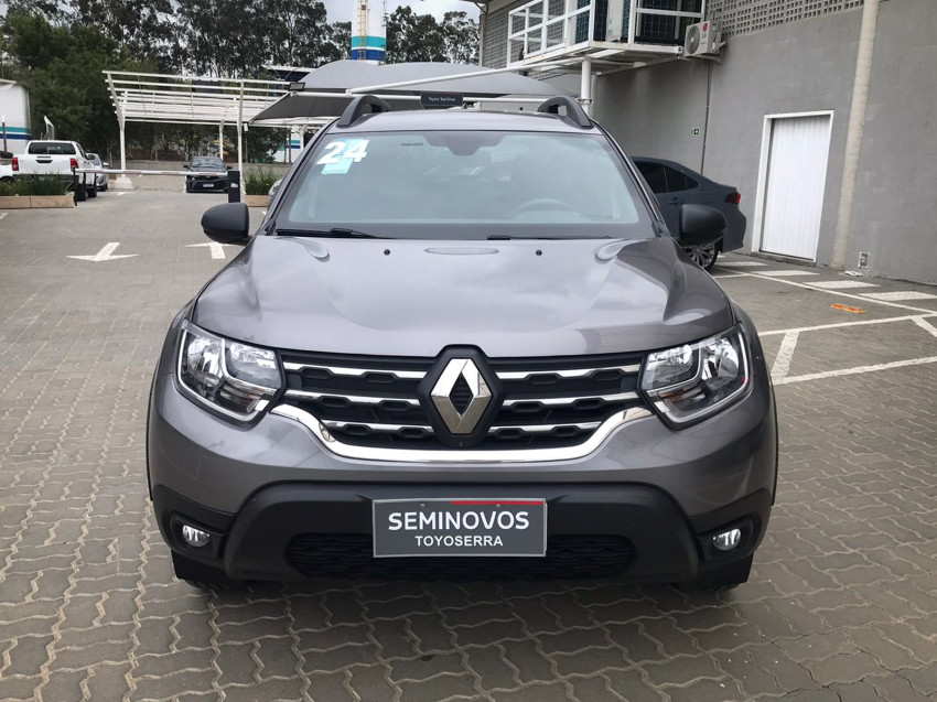 baixa km! - renault duster iconic 1.6  flex automatico